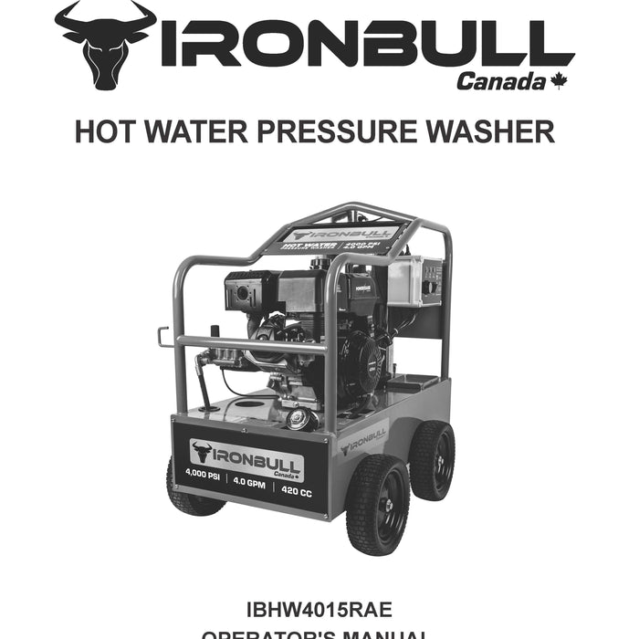 IRONBULL OPERATION MANUAL