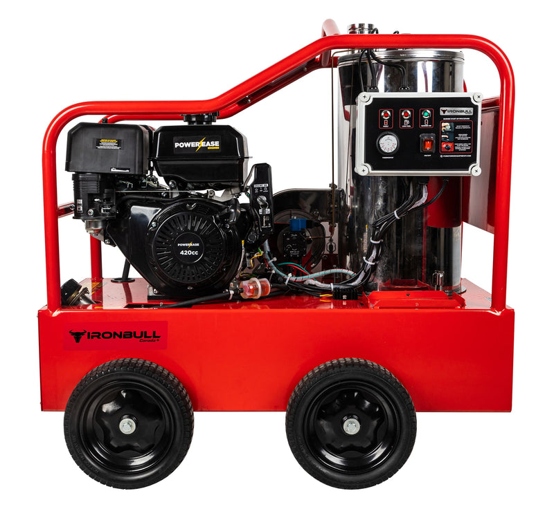 2025 IRONBULL 4000 PSI HOT WATER PRESSURE WASHER (Included a Pre-Delivery Inspection and Battery)