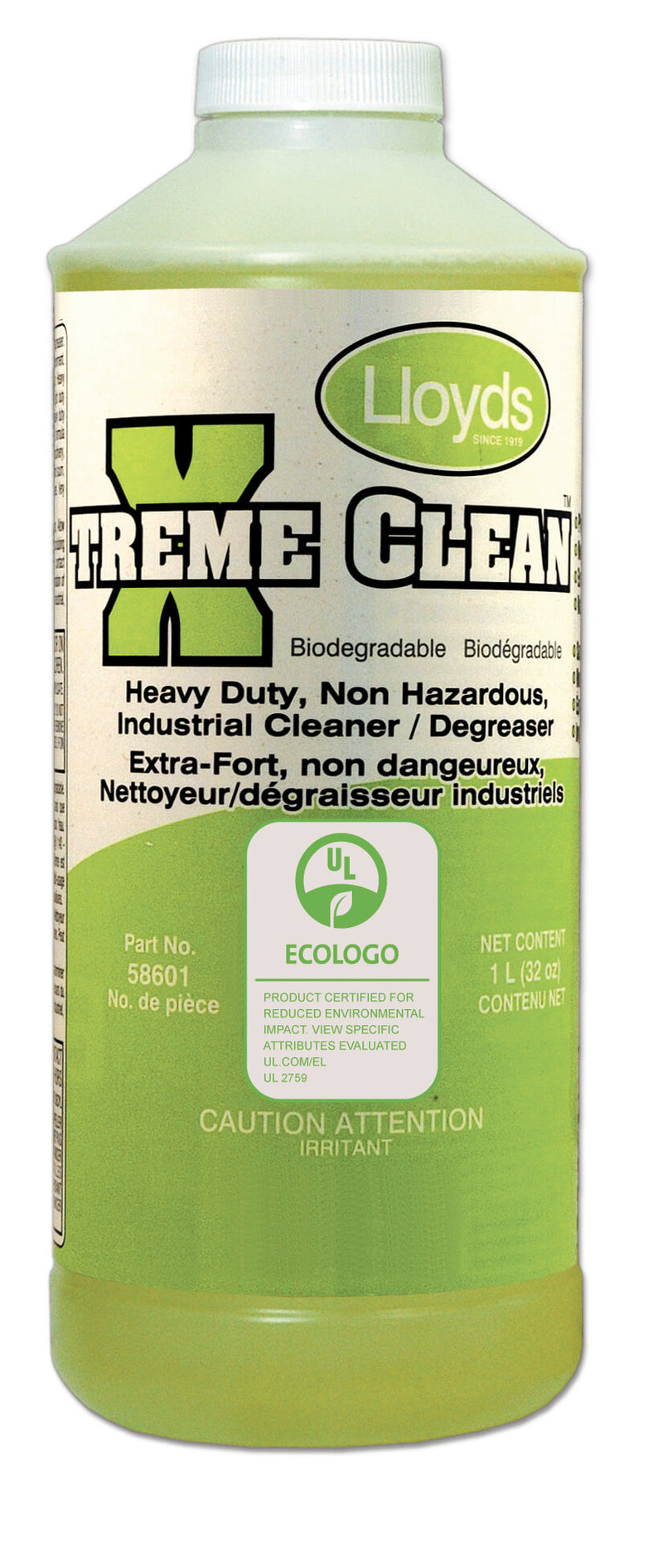 IRONBULL Xtreme Clean Heavy Duty, Non Hazardous, Industrial Cleaner / Degreaser