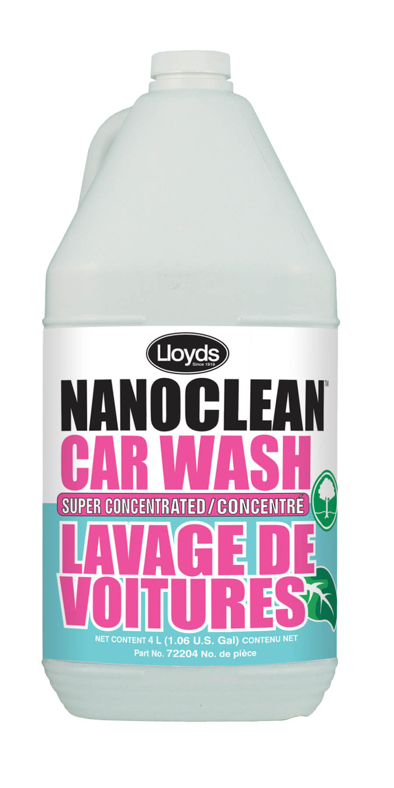 IRONBULL 4L Nanoclean Car/Truck Wash Super Concentrate