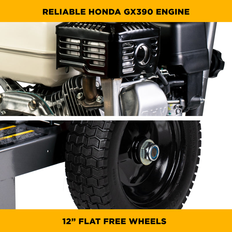 Be Equipment - 4,200 PSI Cold Water Gas Pressure Washer