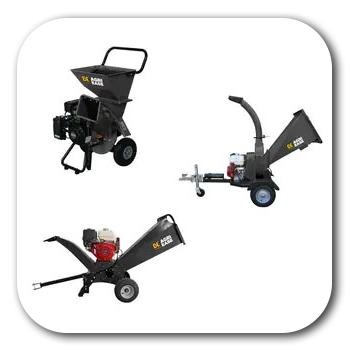 Gas Powered Wood Chippers