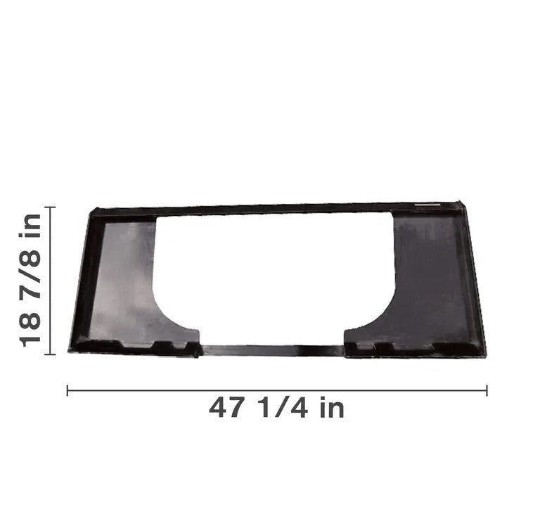IRONBULL Skid Steer Weld-On Adapter Plate