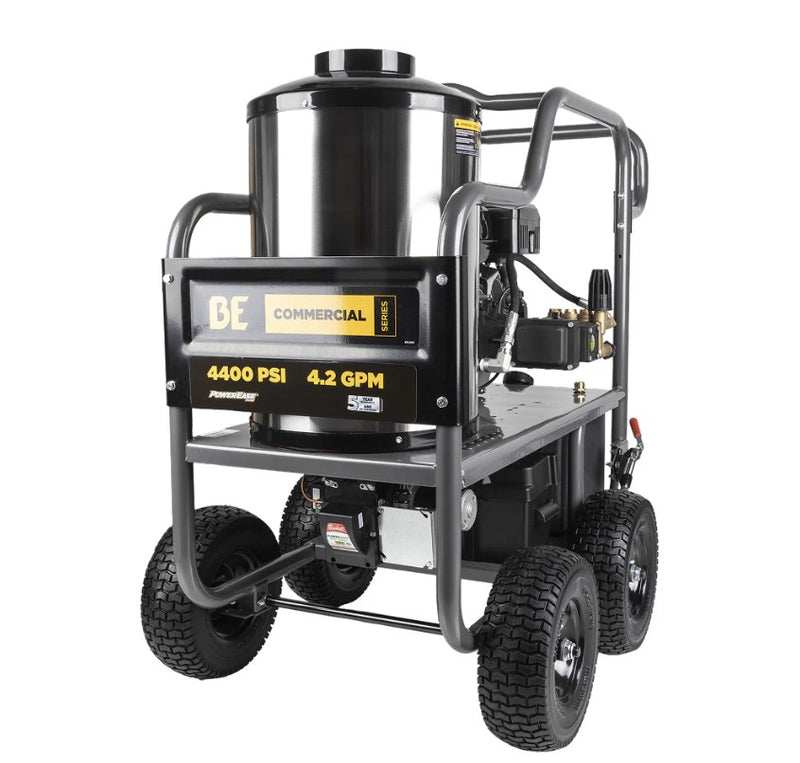 IRONBULL'S BE Power 4400 PSI Hot Water Pressure Washer (Commercial‑Grade + PDI INCLUDED IN COST)