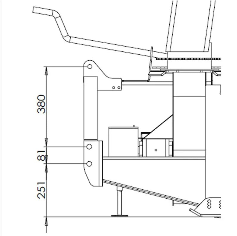 IRONBULL Compact 3 Point Snow Blower