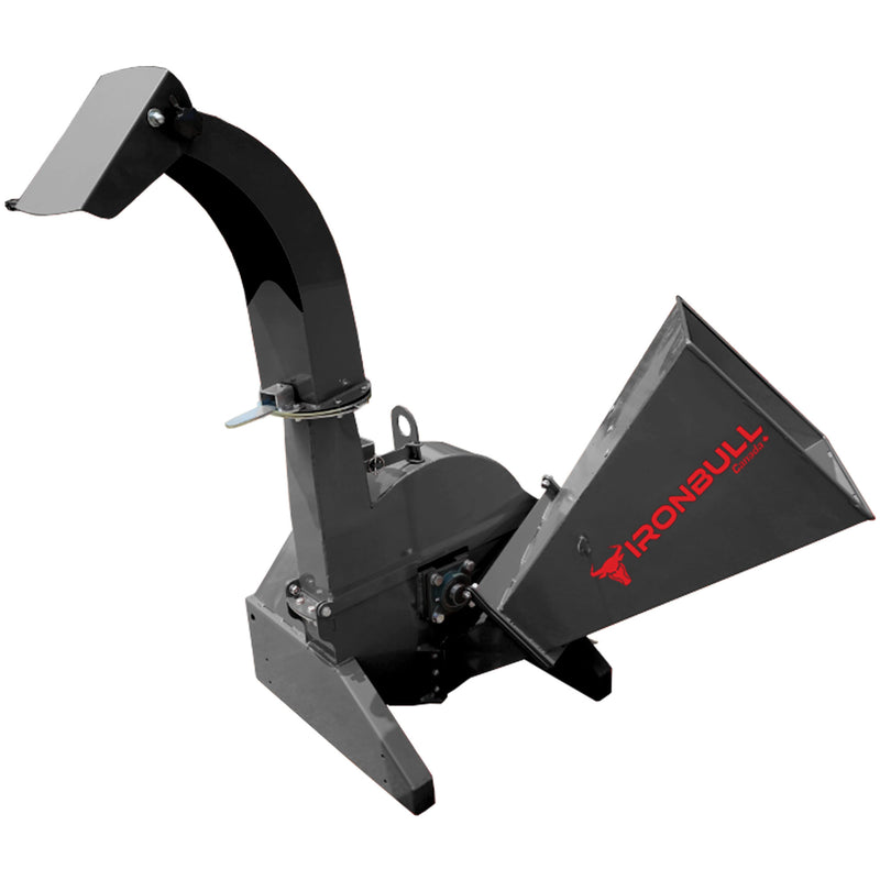 IRONBULL 3 Point Hitch Tractor Mounted Flywheel Wood Chipper