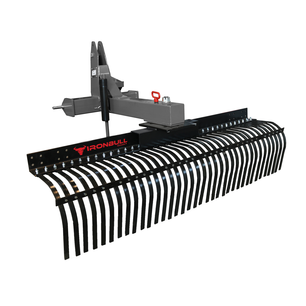 3 Point Eliminator Area Rake IRONBULL 3 Point Landscape Rake — IRONBULL Canada