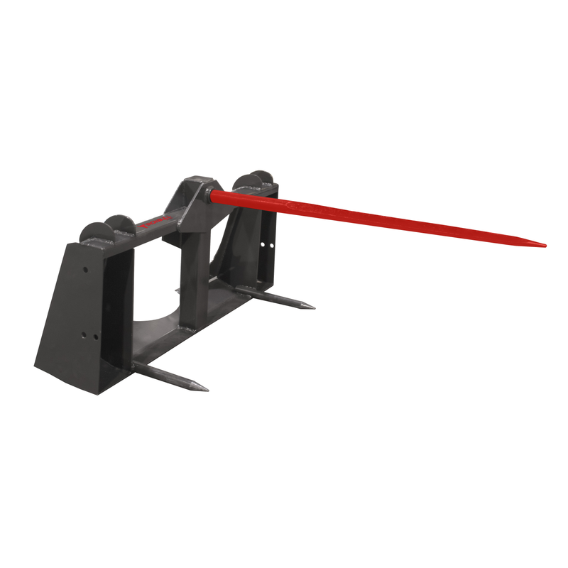 IRONBULL Skid Steer Mount Single Prong Bale Spear