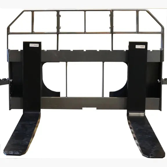 IRONBULL 7500 LB 60" Tines Skid Steer Mount Pallet Fork